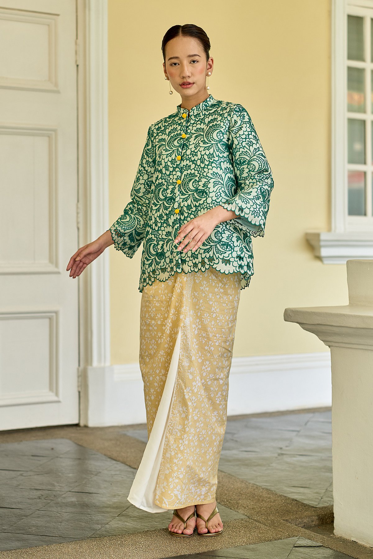 AMAYA BATIK SKIRT IN SORBET
