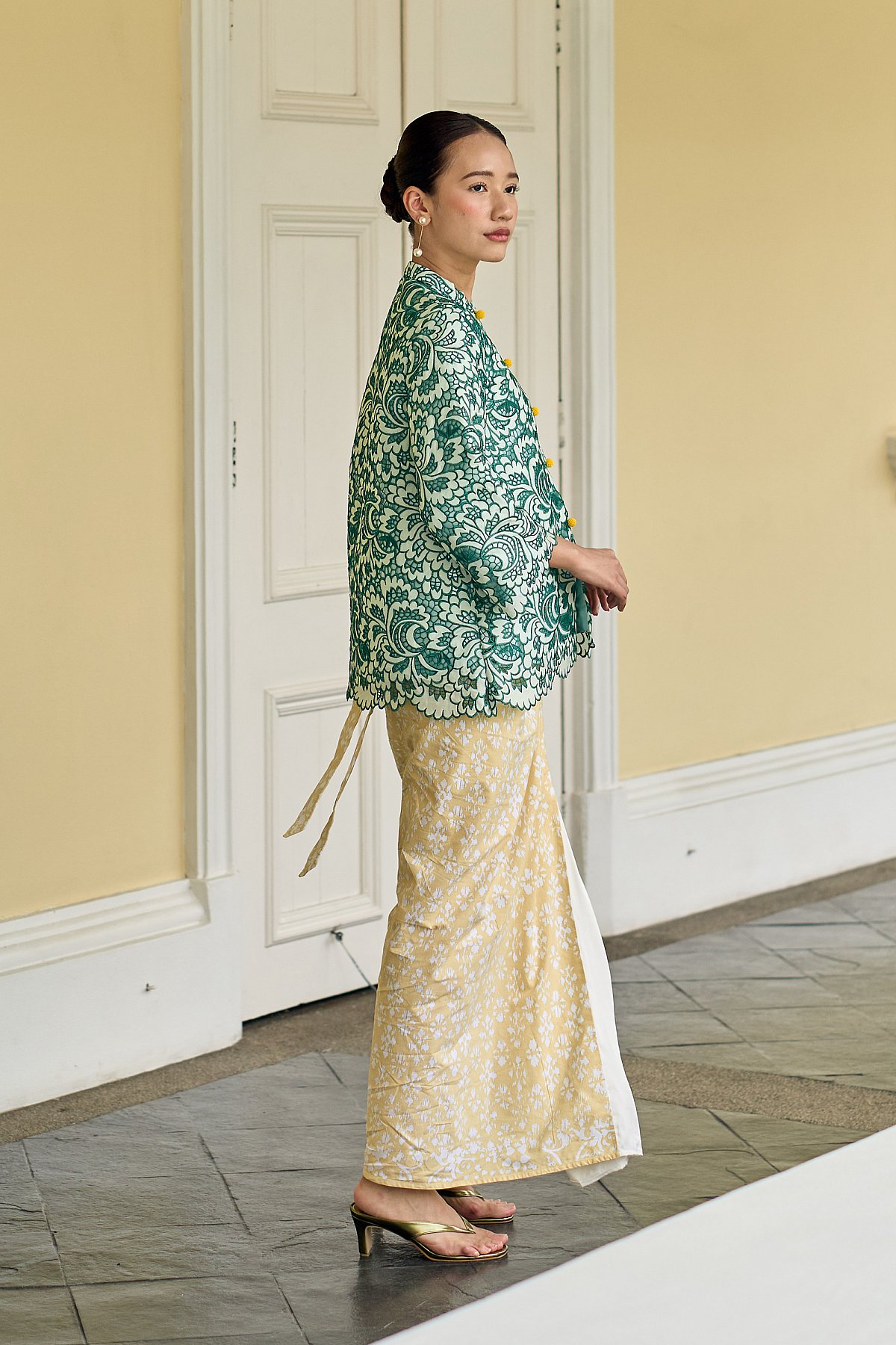 AMAYA BATIK SKIRT IN SORBET