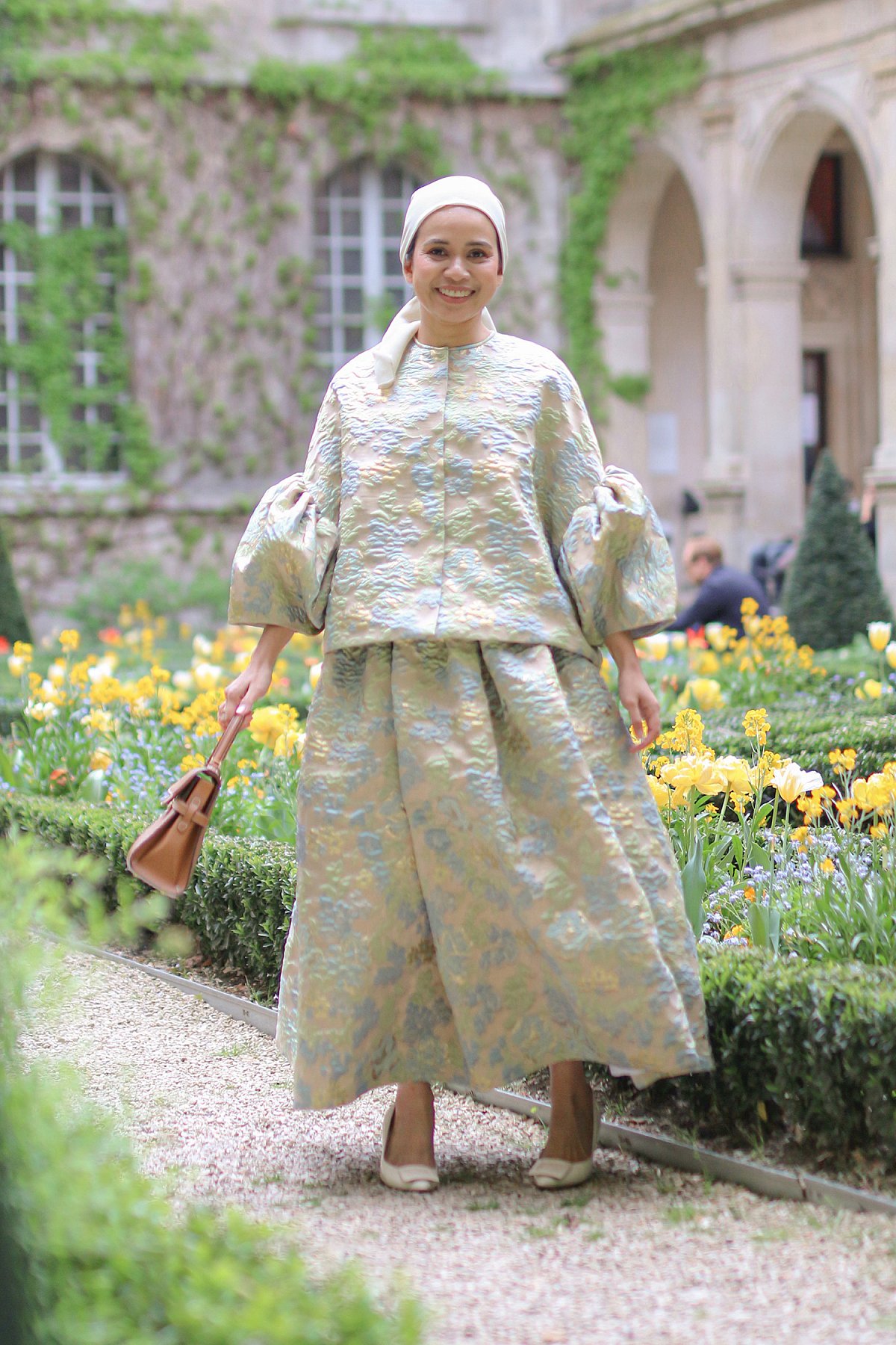 FLEUR FULL SKIRT IN SKY