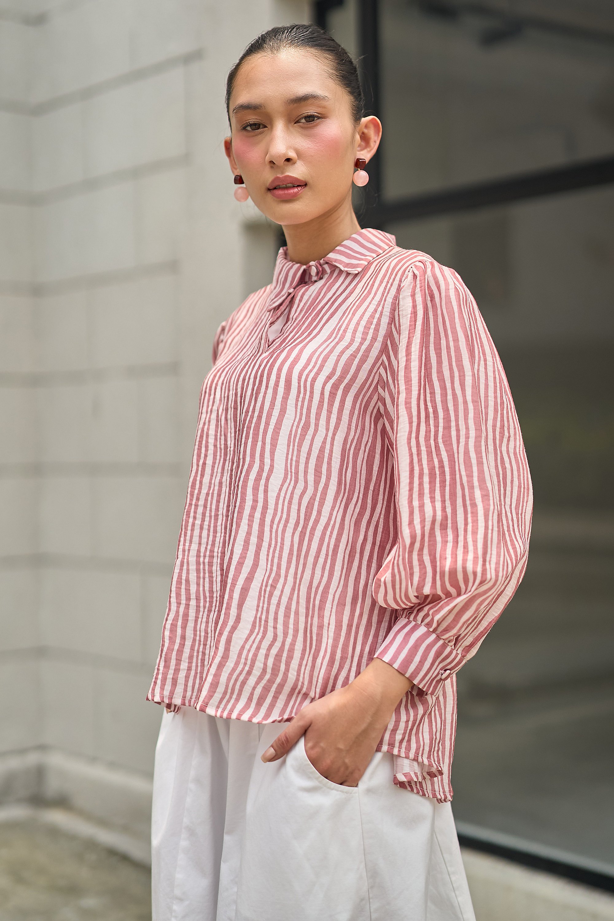 CELESTE TOP IN ROSEWOOD