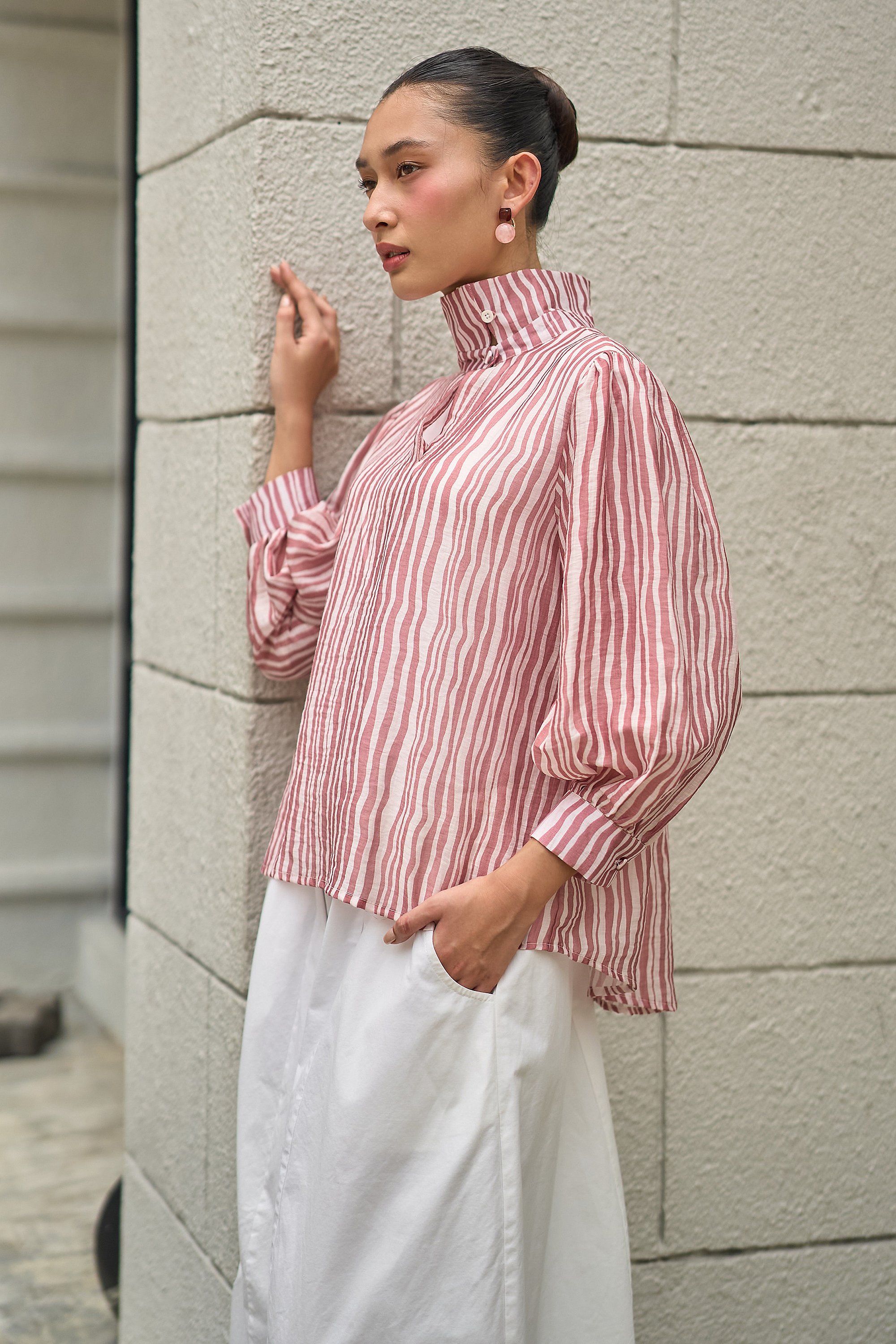 CELESTE TOP IN ROSEWOOD