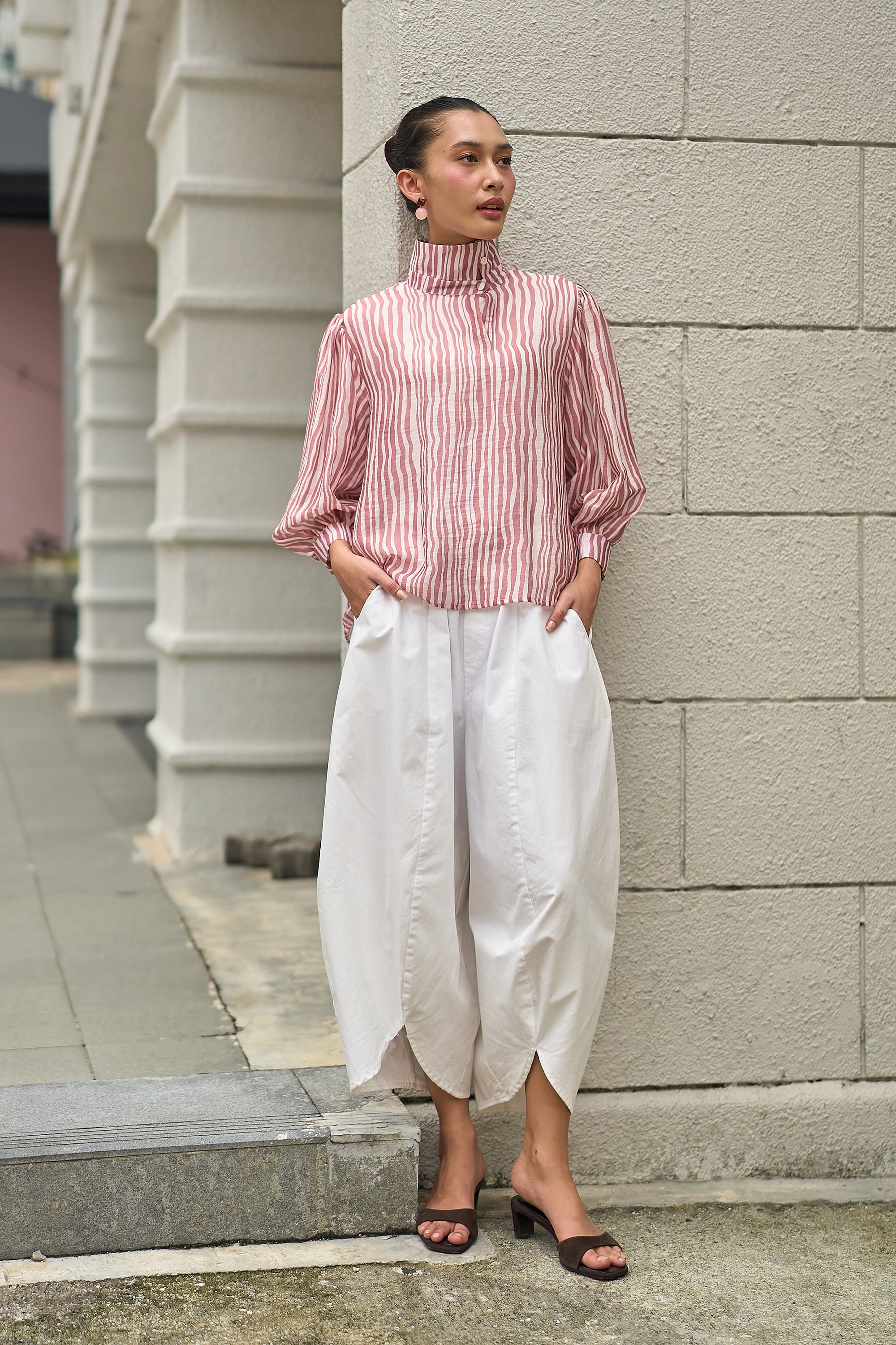 CELESTE TOP IN ROSEWOOD