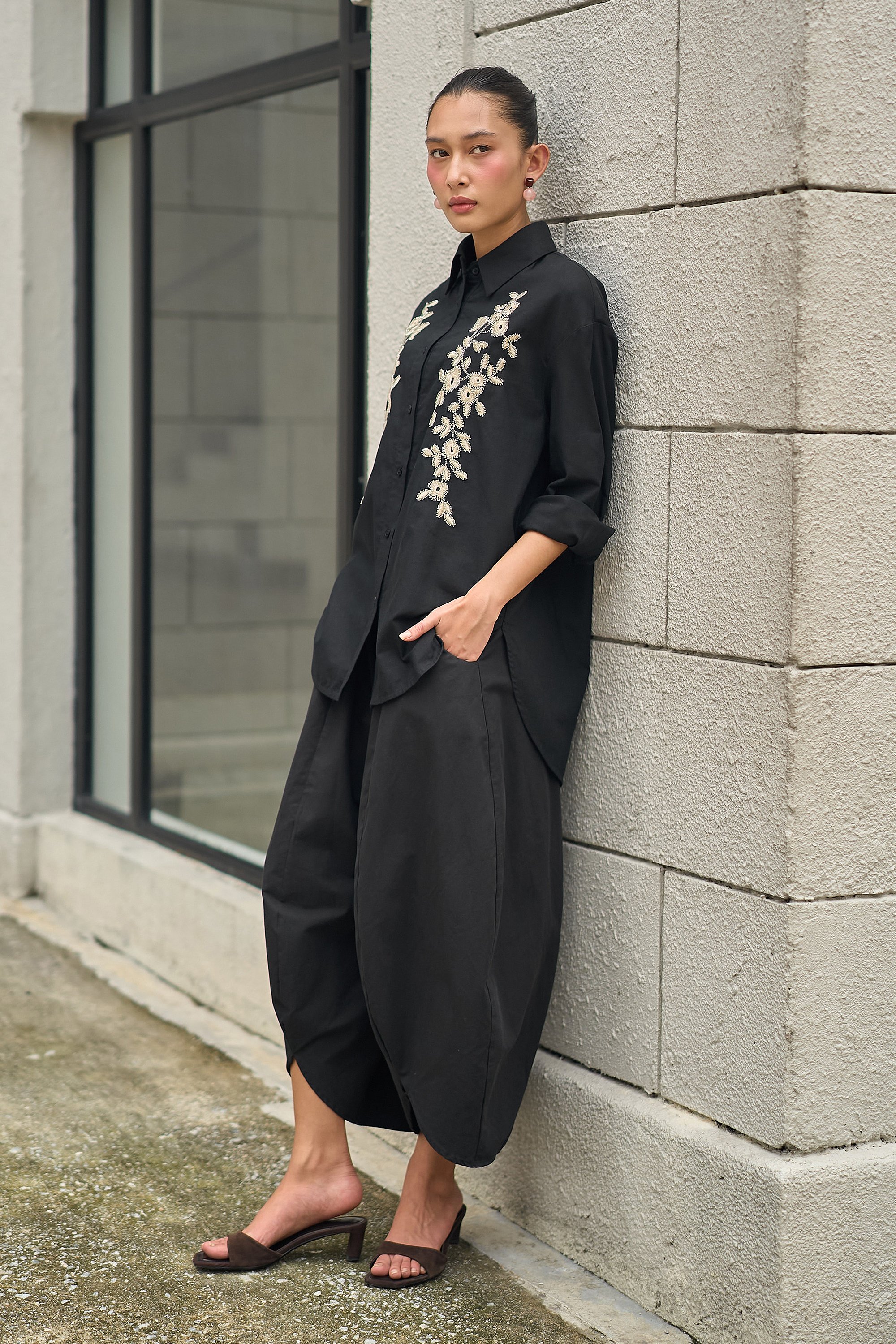 COCO PANTS IN BLACK