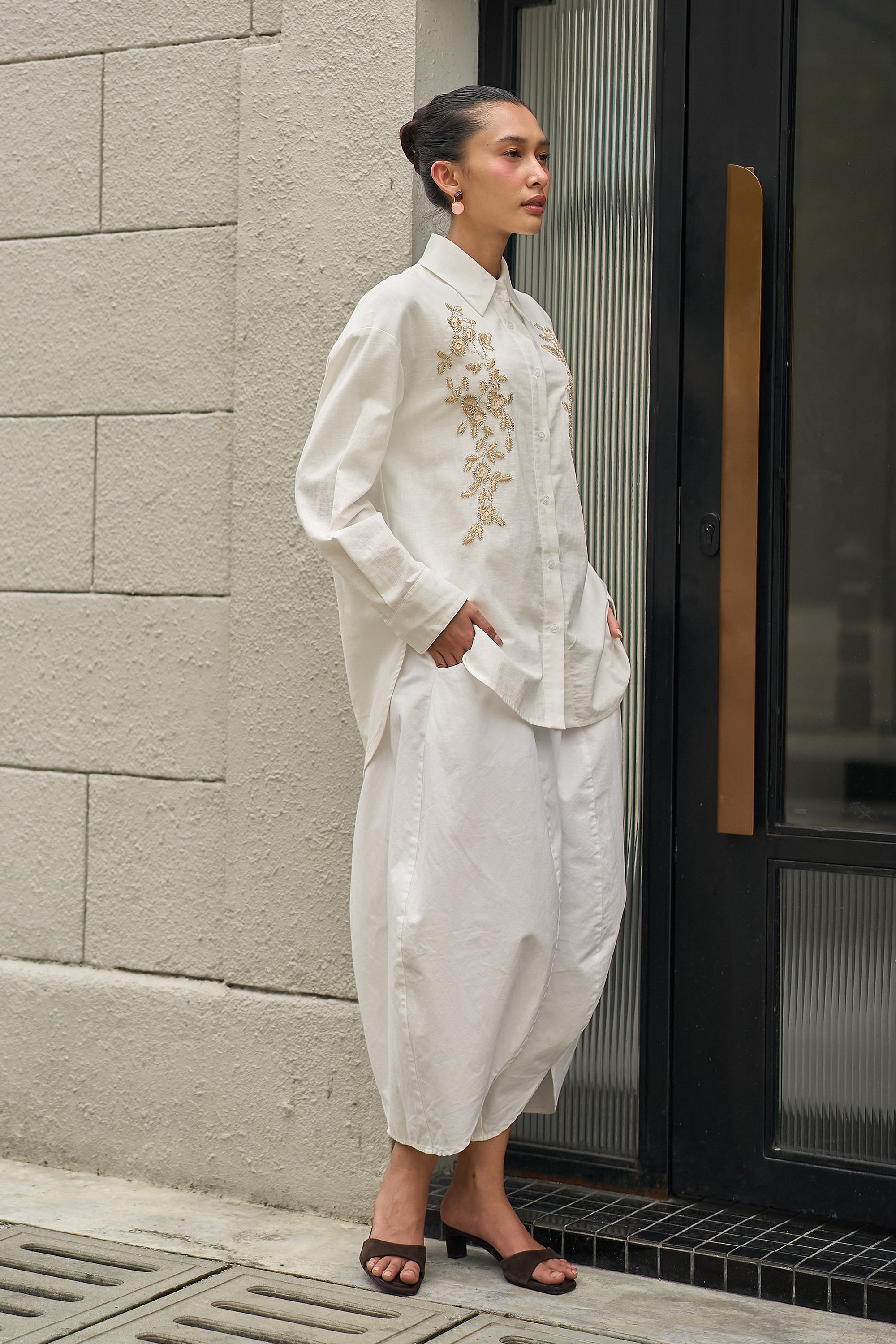 COCO PANTS IN WHITE