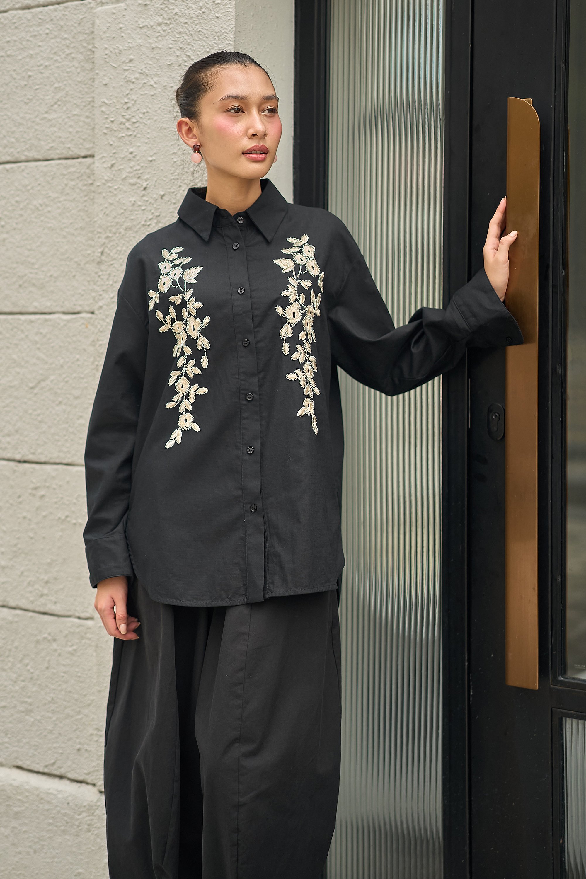 COCO TOP IN BLACK