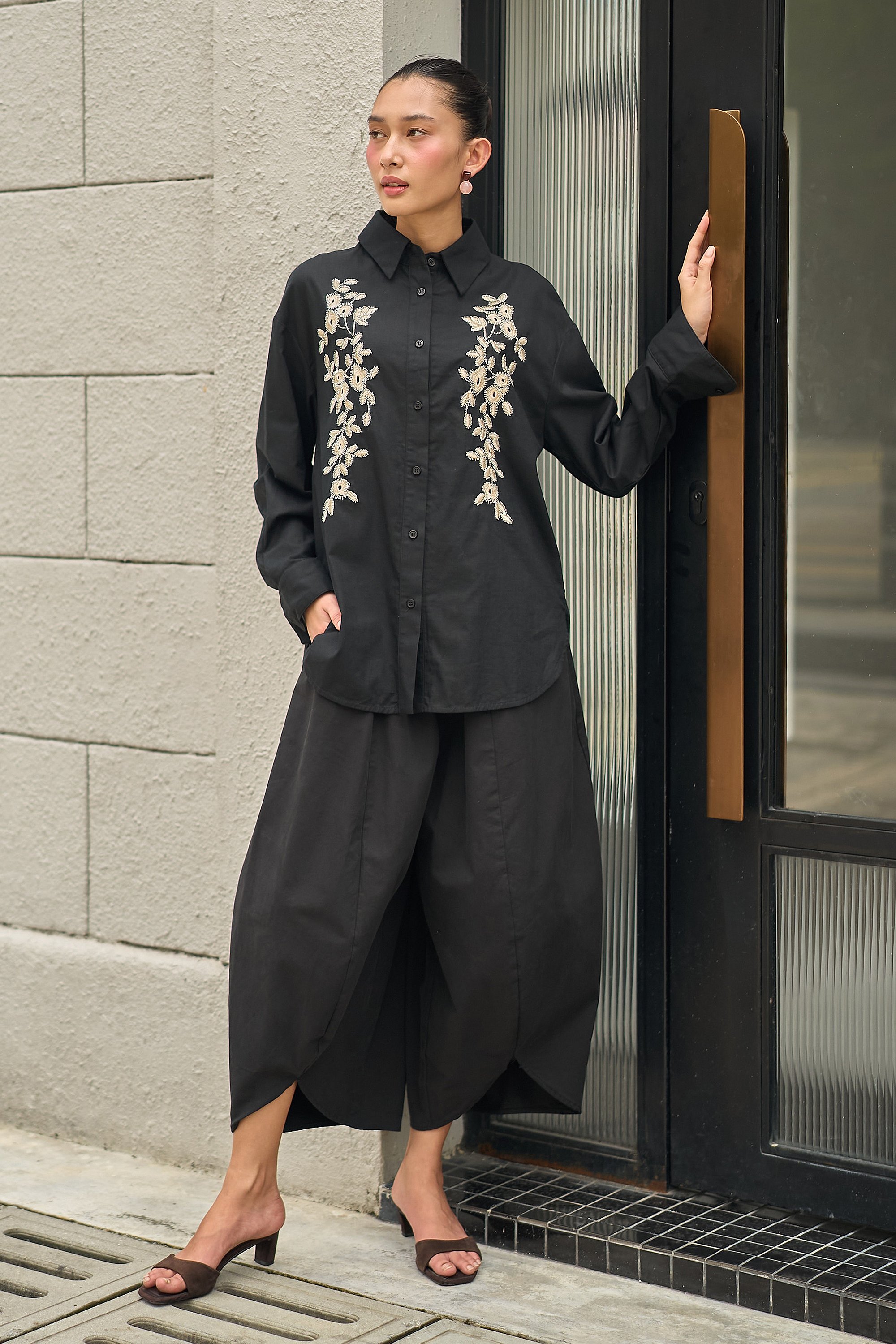 COCO TOP IN BLACK