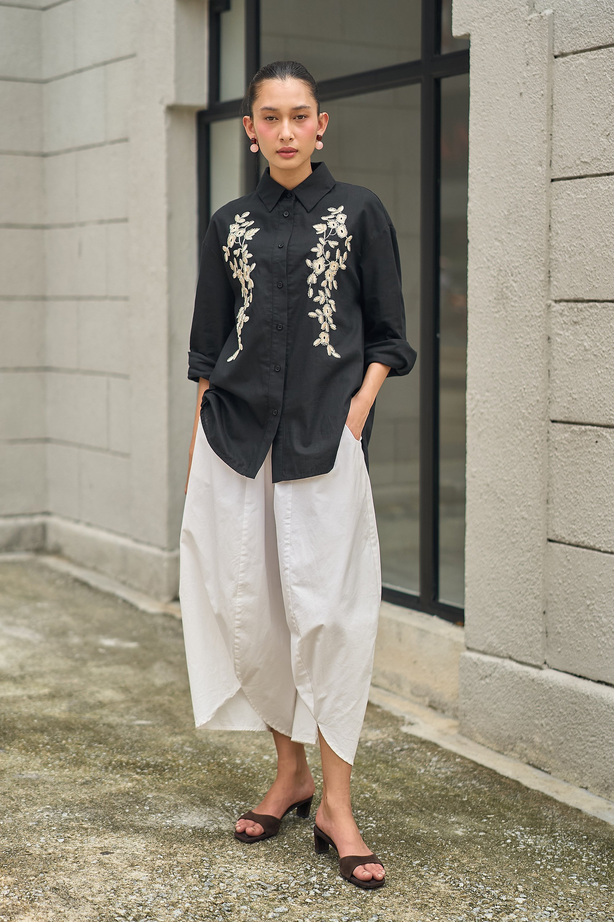 COCO TOP IN BLACK