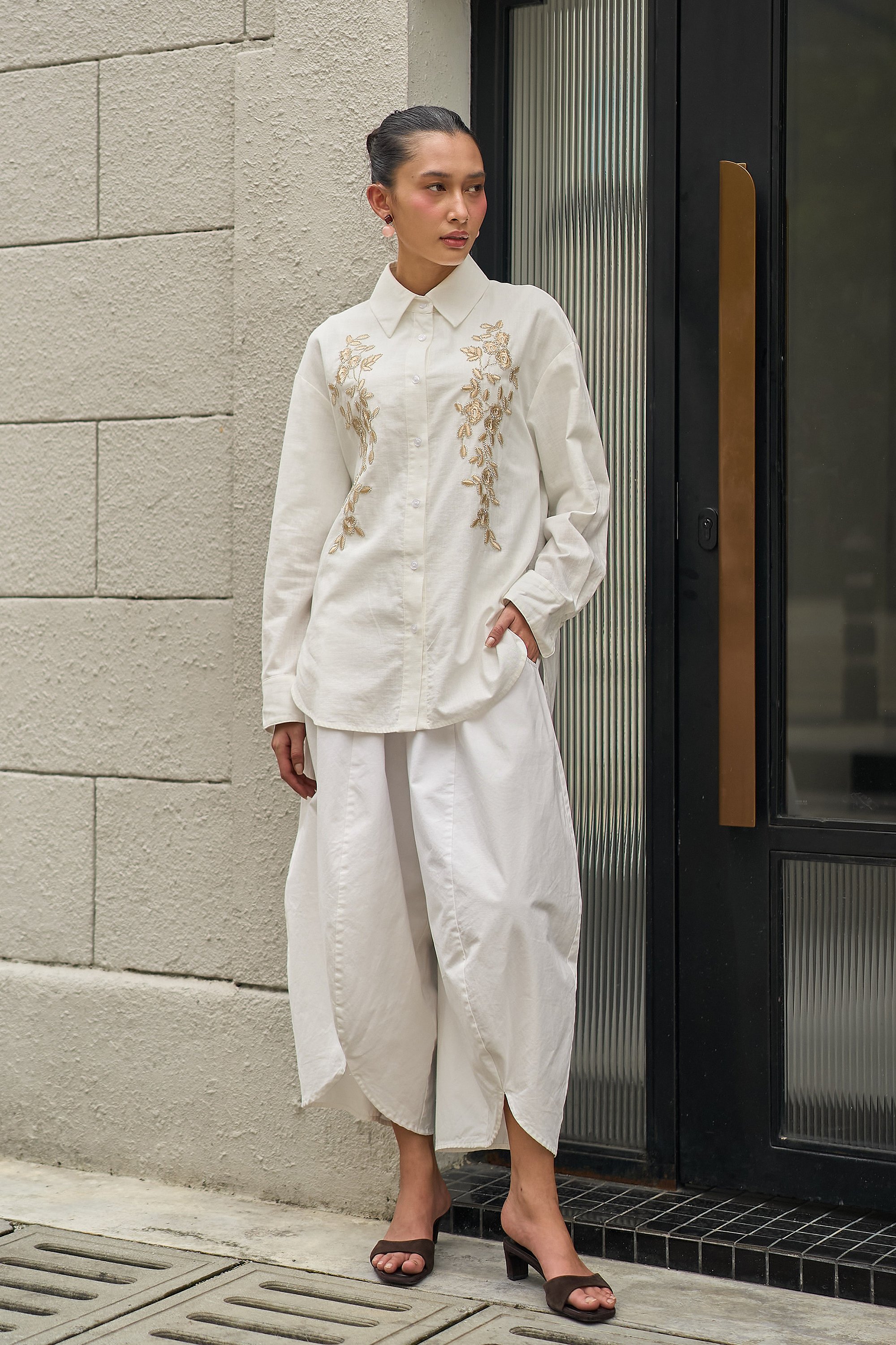 COCO TOP IN WHITE