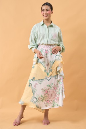 BIANCA SKIRT IN YELLOW