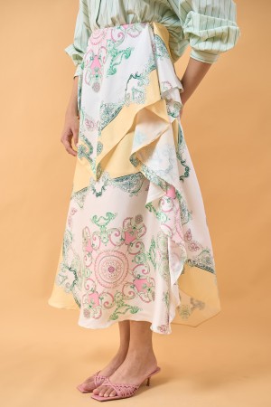 BIANCA SKIRT IN YELLOW