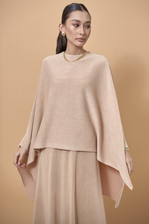 LUNE TOP IN BEIGE