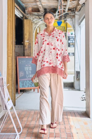 ACE TOP IN RED POPPY