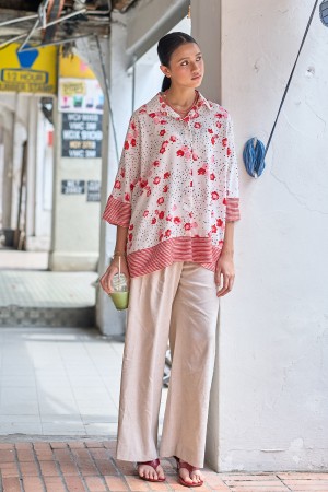 ACE TOP IN RED POPPY