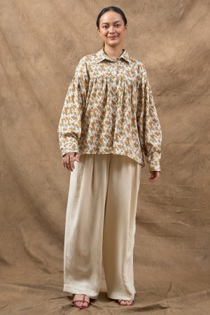 ALMA TOP IN MARYGOLD