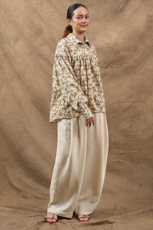 ALMA TOP IN MARYGOLD