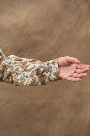 ALMA TOP IN MARYGOLD