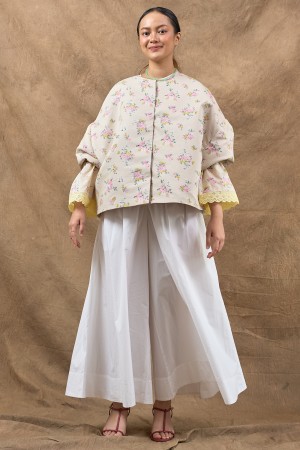 AMAYA TOP IN COTTON SORBET