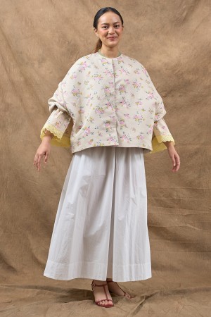 AMAYA TOP IN COTTON SORBET