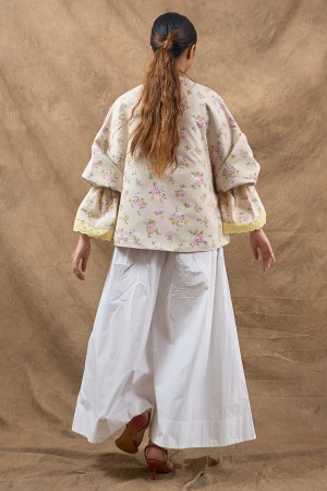 AMAYA TOP IN COTTON SORBET