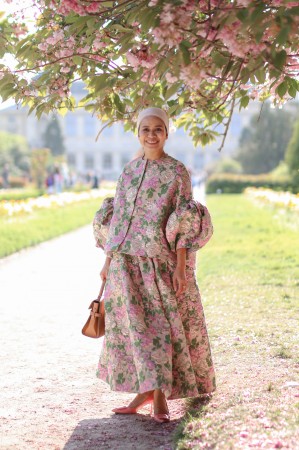 PRE ORDER FLEUR FULL SKIRT IN PINK