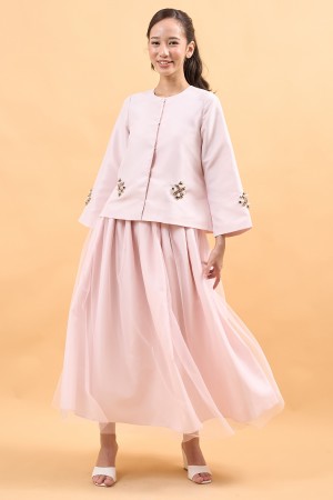 LUNA TOP IN BLUSH PINK