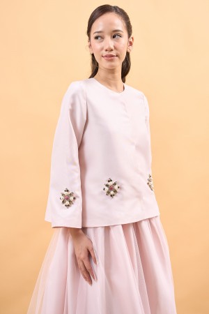 LUNA TOP IN BLUSH PINK