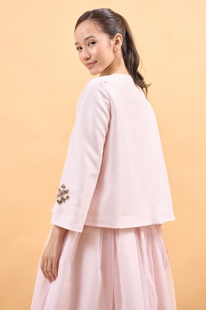 LUNA TOP IN BLUSH PINK