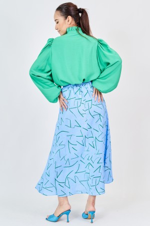 CAMILLE SKIRT IN BLUE