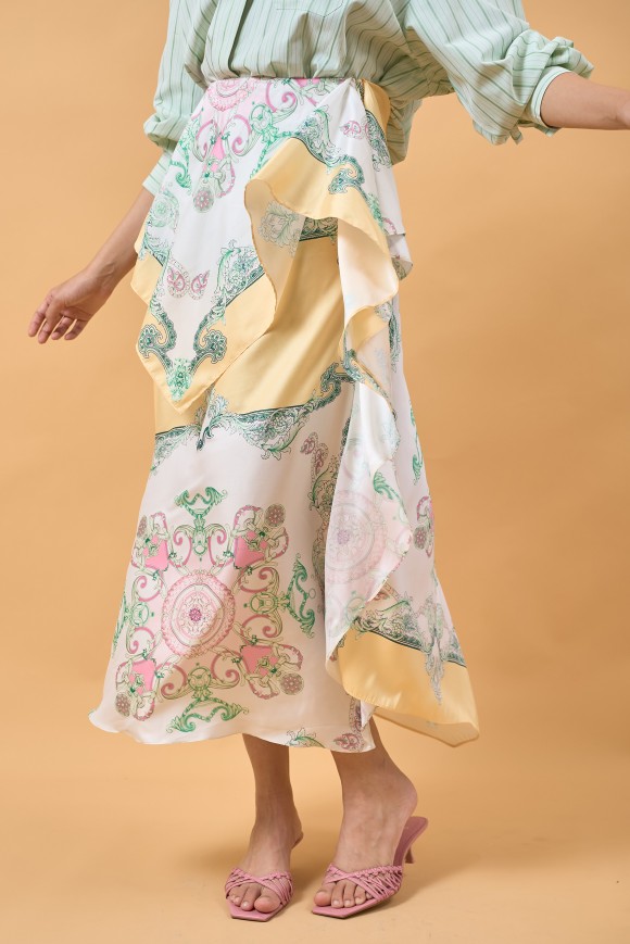 BIANCA SKIRT IN YELLOW