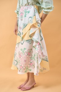 BIANCA SKIRT IN YELLOW