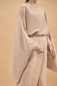 LUNE TOP IN BEIGE