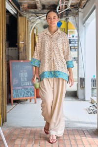 ACE TOP IN BLUE DAHLIA
