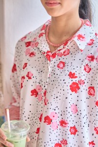 ACE TOP IN RED POPPY