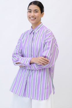 ALIÉNOR TOP IN LILAC