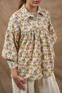 ALMA TOP IN MARYGOLD