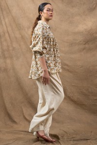 ALMA TOP IN MARYGOLD