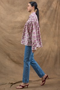 ALMA TOP IN WISTERIA
