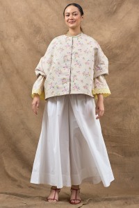 AMAYA TOP IN COTTON SORBET