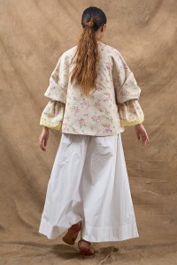 AMAYA TOP IN COTTON SORBET