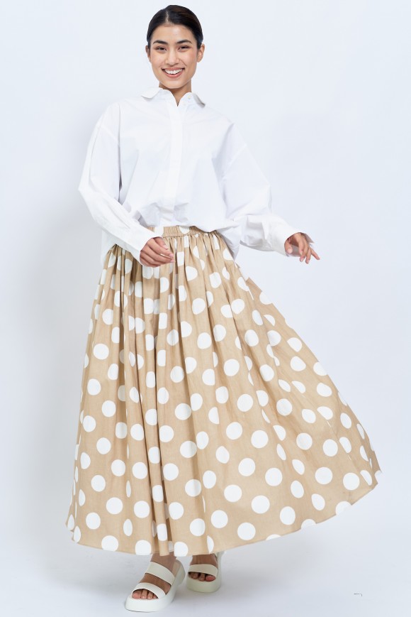 LÉA SKIRT IN BEIGE