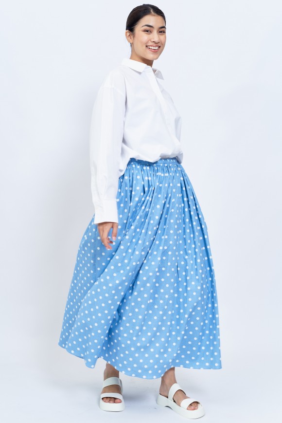 LÉA SKIRT IN BLUE
