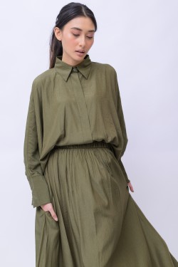 JOELLE SET IN OLIVE GREEN