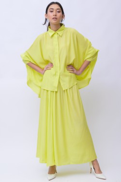 JOELLE SET IN LIME GREEN