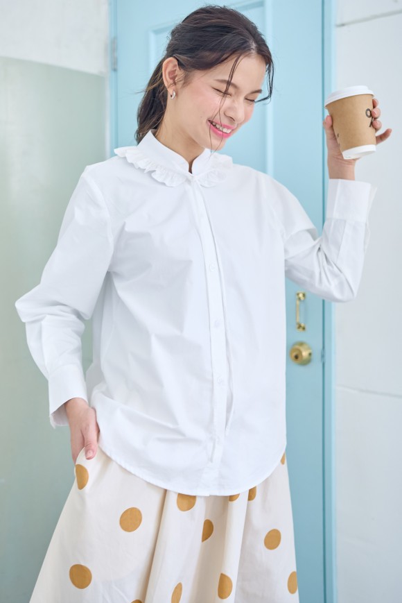 ELODIE TOP IN WHITE