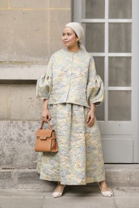 FLEUR FULL SKIRT IN SKY