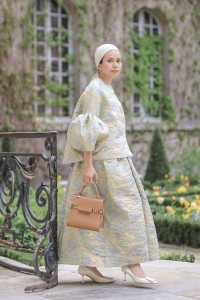 FLEUR FULL SKIRT IN SKY
