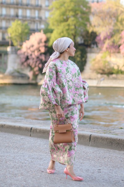 PRE ORDER FLEUR PENCIL SKIRT IN PINK