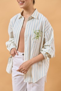 HEART TOP IN AZURE DEW