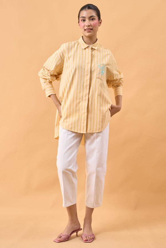 HEART TOP IN BUTTERCUP BREEZE