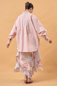 HEART TOP IN ROSE MATCHA